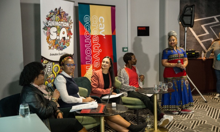 Participants at a Cav' Platform dialogue forum in Johannesburg in April 2022. Photo: Facebook