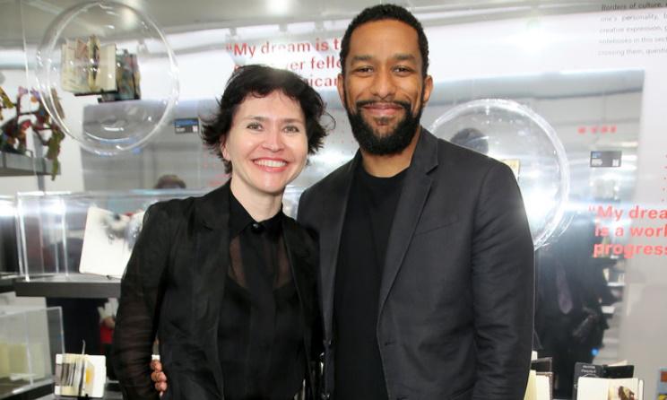 Moleskine Foundation co-founders Elena Korzhenevich and Adama Sanneh.