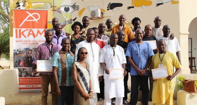 (Photo) : l'IKAM et la Passerelle des Arts organisent une formation en entrepreneuriat culturel au Sénégal.