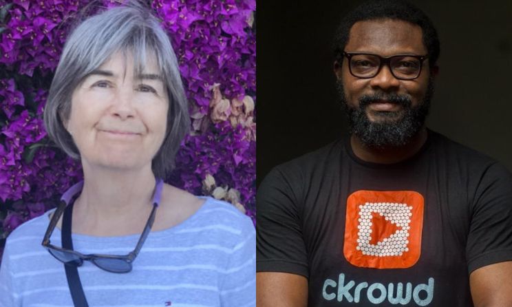 Katherine McVicker and Kayode Adebayo.