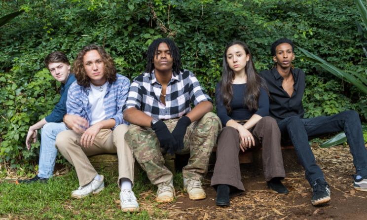 Lone Tree: Patrick Sanders, Gabe Gebremedhin, Ben Matsaert, Teresa Sanders and Silas Piper.