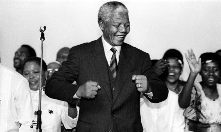 Nelson Mandela was known for his love of music and dancing.