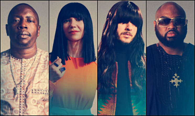 Vieux Farka Touré and Khruangbin’s Laura Lee, Mark Speer and Donald Johnson Jr.