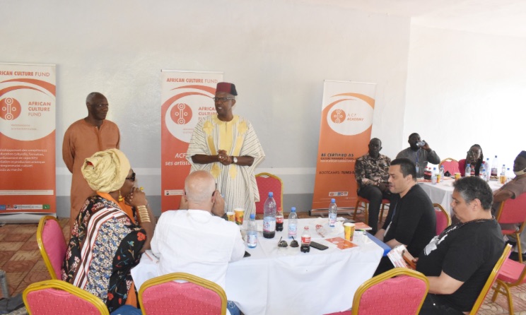 The submission deadline for proposals is 16 September. In the photo: Creatives at a African Culture Fund event.