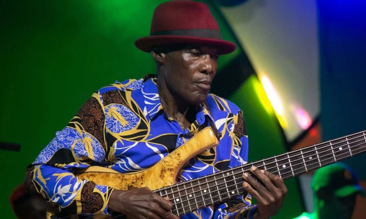 The late Ugandan musician Sammy Kasule performing at a past Bayimba Festival.