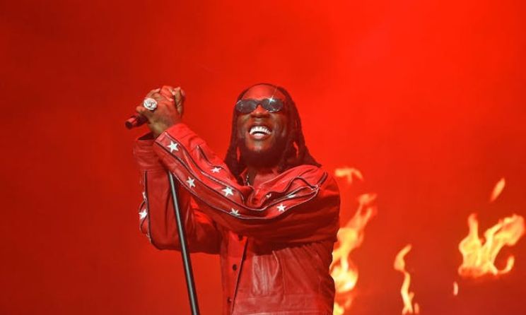 Burna Boy promotes his new album Love, Damini in the US. Photo: Prince Williams/Wireimage