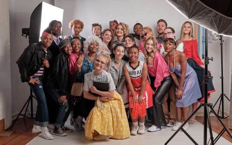 Grease cast members from the South African Film, Acting & Theatre Academy.