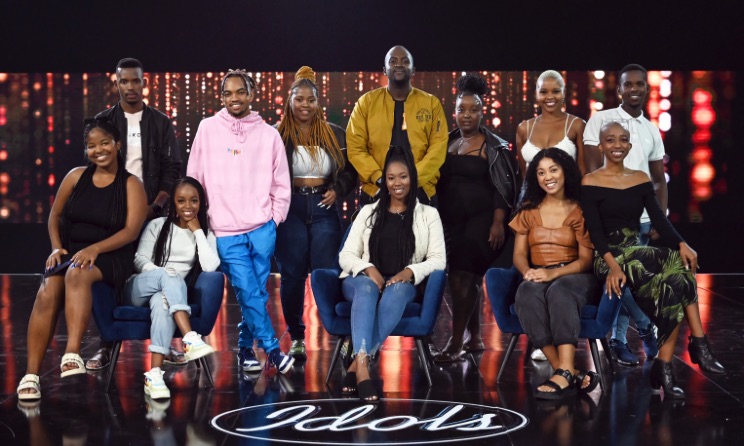 Top 12 Idols SA contestants.