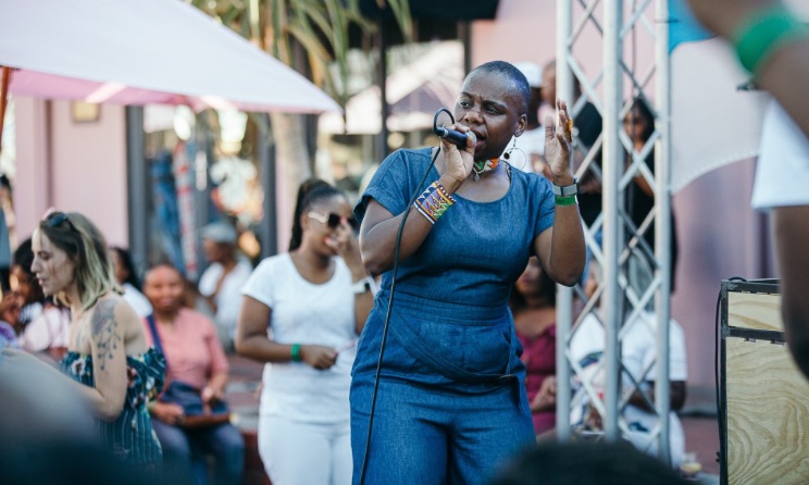 The programme is courtesy of Bae Electronica and With Love The Agency, in partnership with the Music In Africa Foundation. In the photo: Bae Electronica founder Jackie Queens.