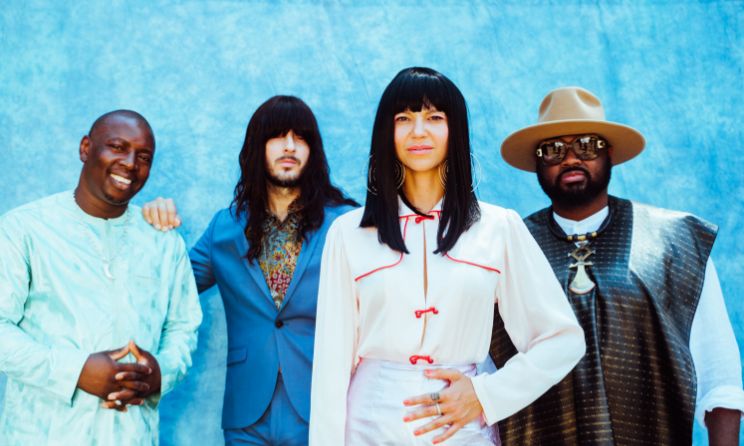 Vieux Farka Touré and Khruangbin’s Mark Speer, Laura Lee and Donald Johnson Jr.