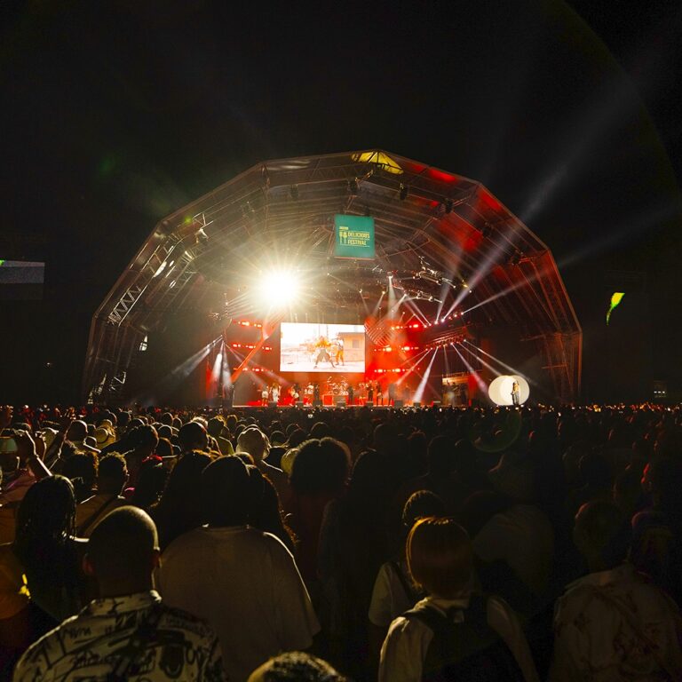Burna Boy gave a thrilling performance at the Delicious festival in Joburg.