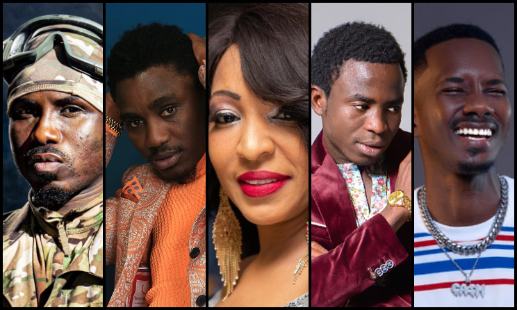 (Photo) : Dip, Wally, Viviane Chidid, Sidy Diop et Jeeba.