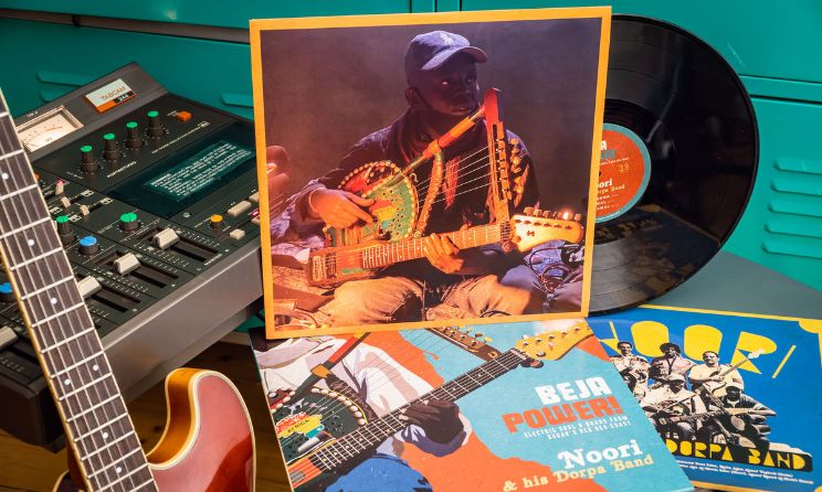 The album cover for ‘Beja Power! Electric Soul & Brass from Sudan's Red Sea Coast’ by Noori and his Dorpa Band.