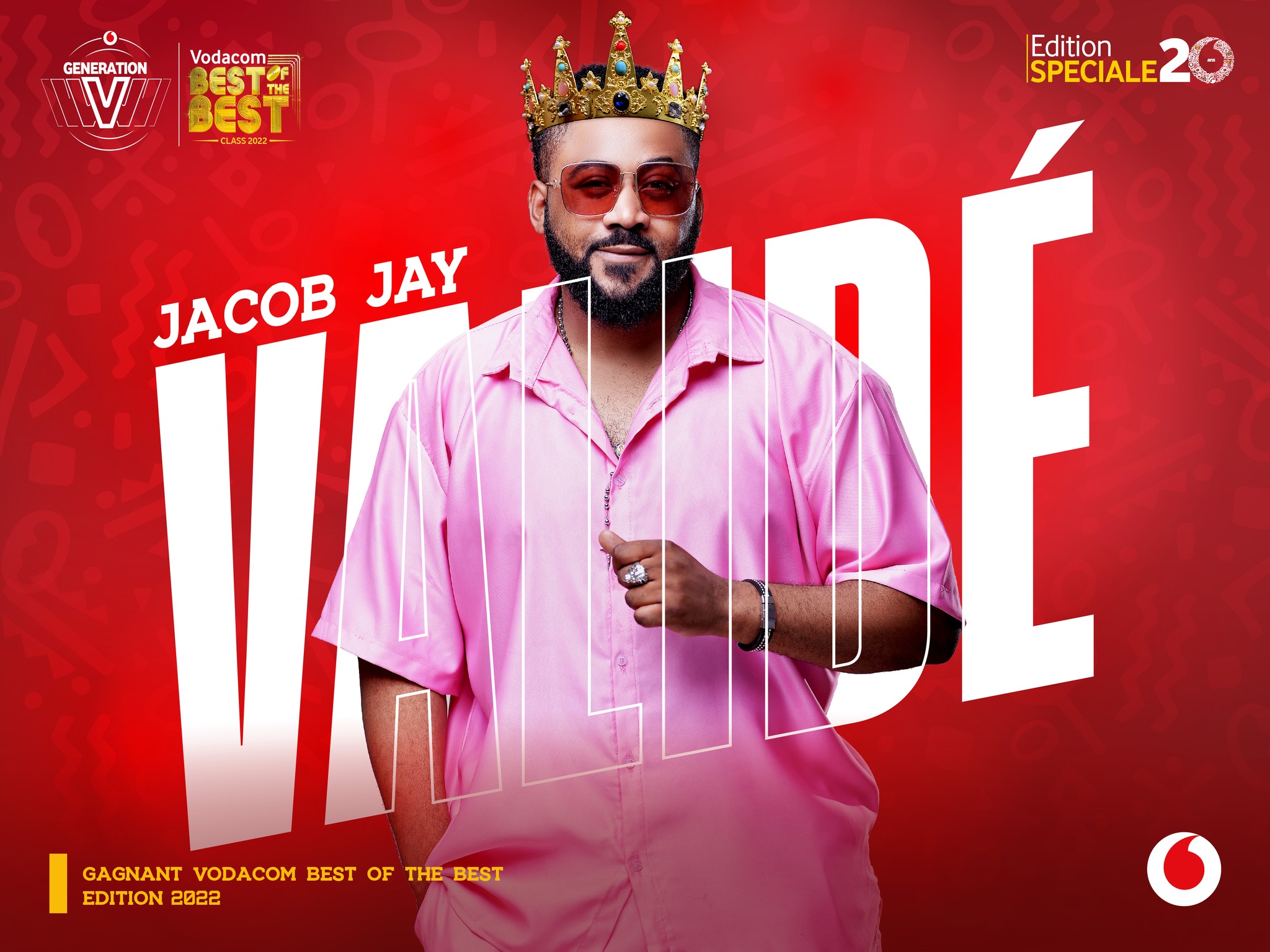 Jacob Jay (photo) : Vodacom Congo