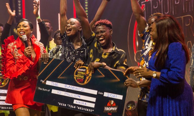 The Bandhitz won the 2021 edition of the Trophy Extra Special Band competition.