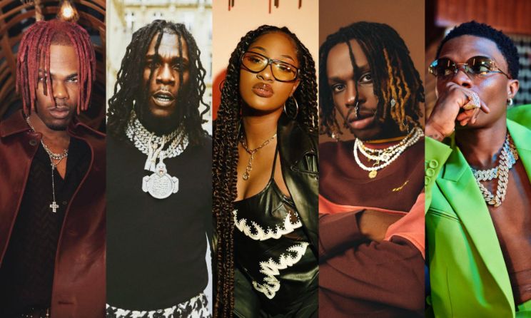 CKay, Burna Boy, Tems, Fireboy DML and Wizkid are up for awards at the 2022 Soul Train Awards.