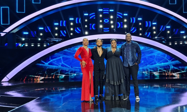 Idols SA top four contestants.