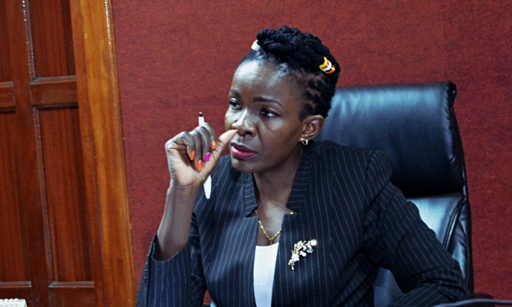 Justice Wilfrida Okwany.