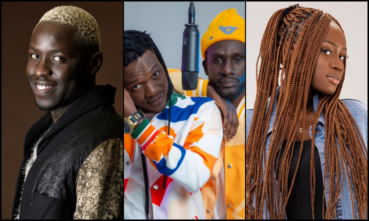 (Photo) : Ngaaka Blindé, Akhlou Brick et Dieyla.