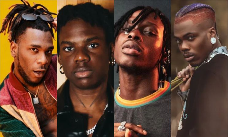 Afrobeats stars Burna Boy, Rema, Fireboy DML and CKay have been shortlisted for this year’s NRJ Music Awards in France.