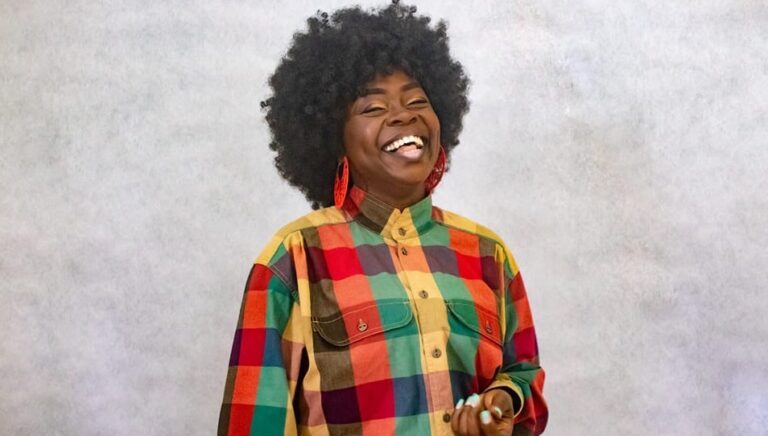 (Photo) : la chanteuse gospel Nushca.