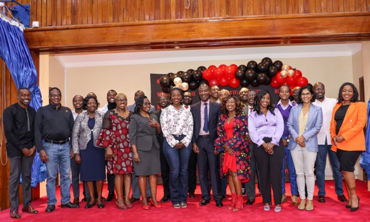Partners of the Netflix Creative Equity Scholarship Fund during the announcement of the beneficiaries.