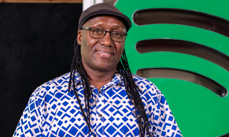 John Katana Harrison, band leader of legendary Kenyan group Them Mushrooms, is featured in the first episode of Spotify Talks Africa.