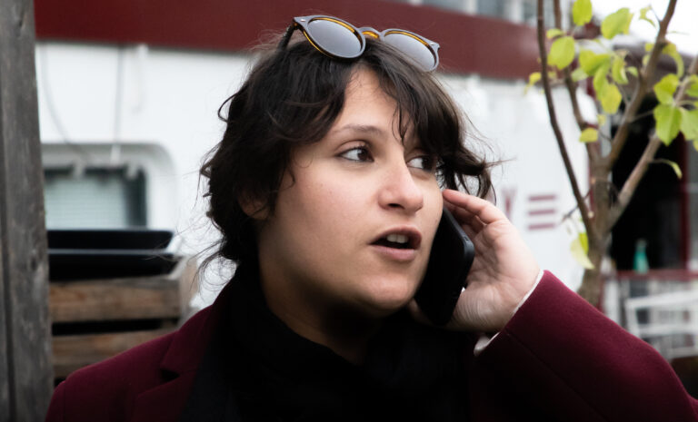 (Photo) : Leila Chaibeddra, directrice de Tartine Production. Crédit : Margot Luciarte