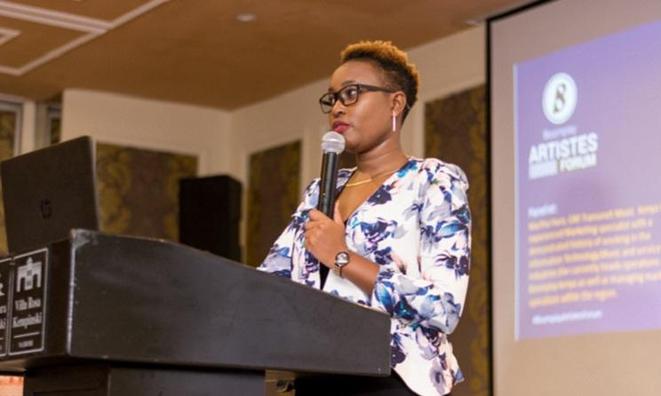Boomplay managing director for East Africa Martha Huro.