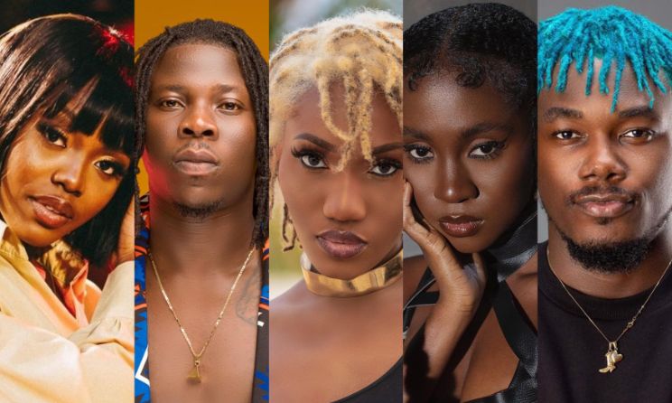 Gyakie, Stonebwoy, Wendy Shay, Cina Soul and Camidoh are all shortlisted in the inaugural YEN Entertainment Awards.