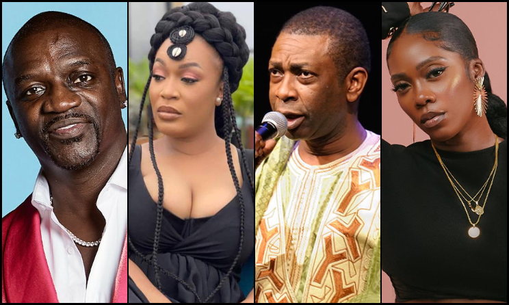 (Photo) : Akon, Josey, Youssou N'Dour et Tiwa Savage.