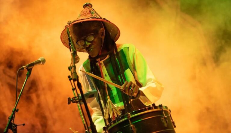 (Photo) : le chanteur sénégalais Cheikh Lô à la 3e édition du Dakar Music Expo.