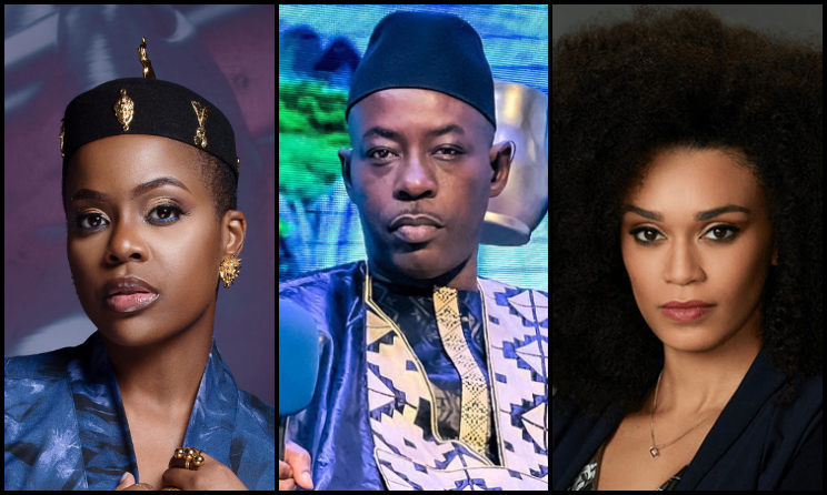 (Photo) : Sophy Aiida, DJ Boubs et Pearl Thusi.