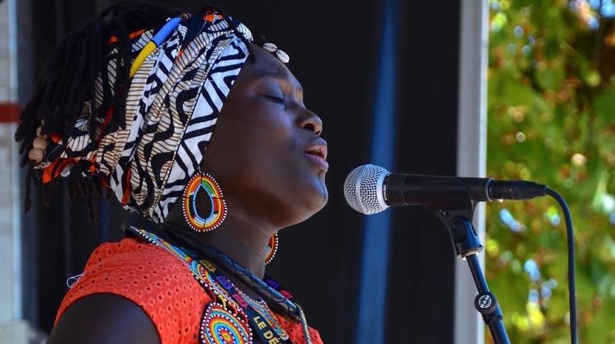 (Photo) : la chanteuse sénégalaise Mariaa Siga sur scène.