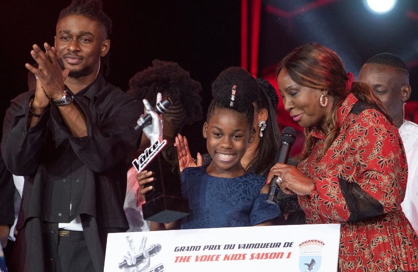 (Photo) : Myriam Ebah Obama lors de la remise du prix
