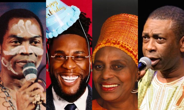 Fela Kuti, Burna Boy, Miriam Makeba Youssou N’Dour have all been named in Rolling Stone’s 200 Greatest Singers of All Time list.