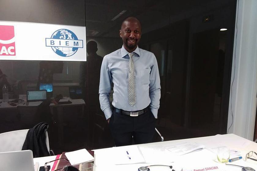 Samuel Sangwa, directeur Afrique pour la CISAC.