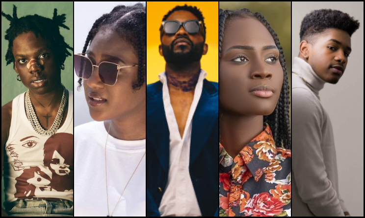 (Photo) : Rema, Amira Abed, Fally Ipupa, Dieyla et Lisandro Cuxi.