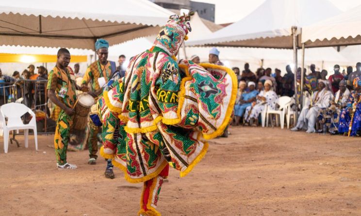 Chale Wote serves as an alternative platform for art and performance, bringing music, art and dance out into the streets. Photo: Accra[dot]Alt