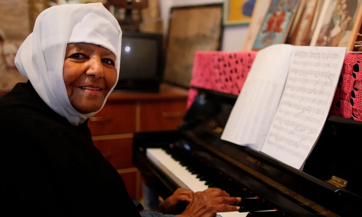 The late Emahoy Tsegué-Maryam Guèbrou.
