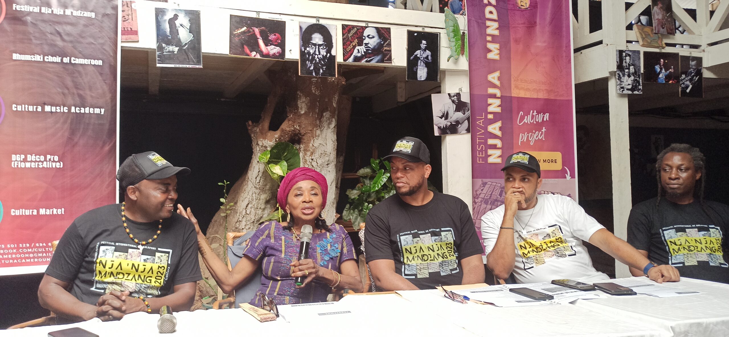 (Photo) : panel du Festival international du balafon