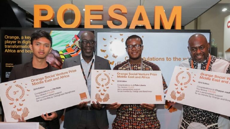 (Photo) : les lauréats de POESAM 2019.