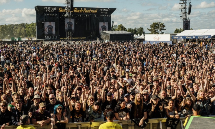Sweden Rock Festival is known for programming a variety of rock and metal music.