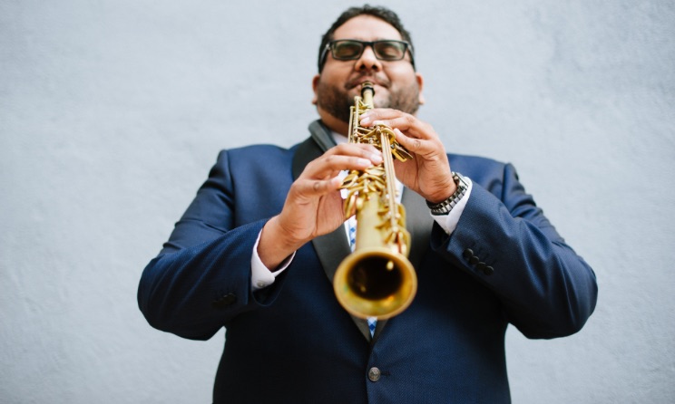 TC4 Saxophone Quartet member Andrew Harrison.