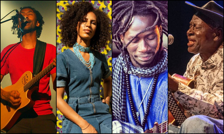 (Photo) : Daby Touré, Esinam, Carlou D et Boubacar Traoré.