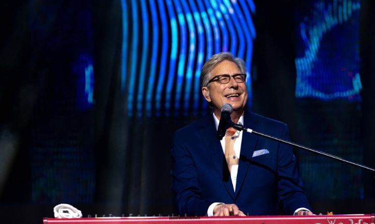 Don Moen performing at Harvest Praise 2023.