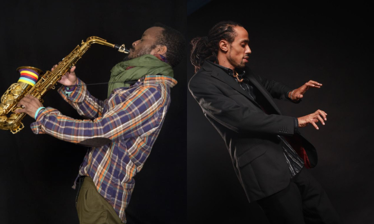 (Photo) : les musiciens Jowee Omicil et Jonathan Jurion.