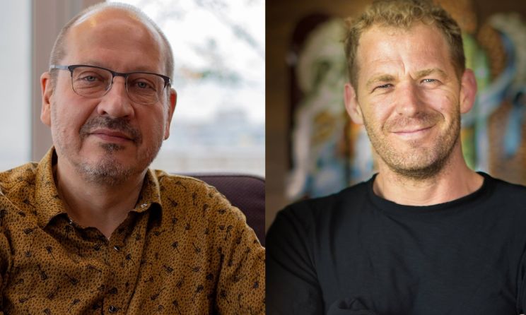 PRS for Music chief business officer Sami Valkonen and Orfium CEO Rob Wells.