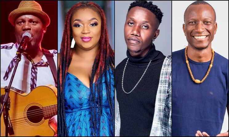 ZIMAs Best Alternative Award nominees Jeys Marabini, Feli Nandi, MJ Sings and Msiz'kay. The winner of the award will travel to Dar es Salaam in Tanzania to showcase at the ACCES 2023 music conference.