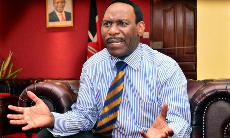 The MCSK CEO Ezekiel Mutua.